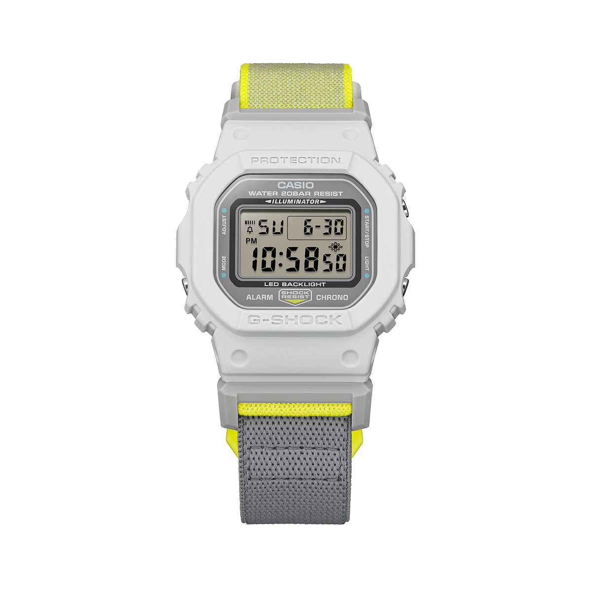 CASIO G-SHOCK THE ORIGIN - MAGNETIC CLAP STRAP SERIE - GREY — Ansicht 2