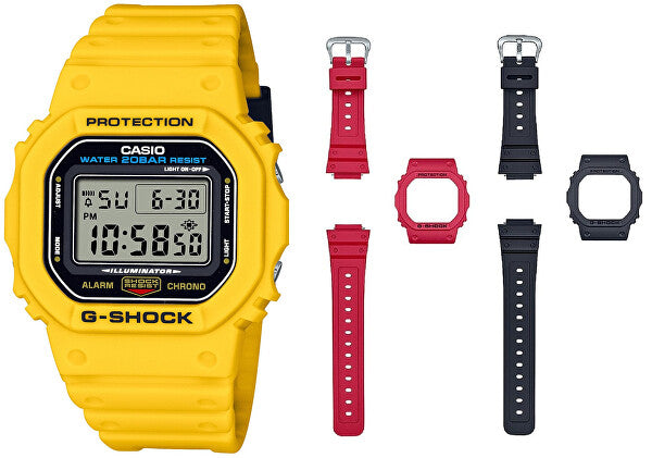 CASIO G-SHOCK THE ORIGIN - Color Origin Tributes (yellow banana) SPECIAL PACK 3 STRAPS — Ansicht 2