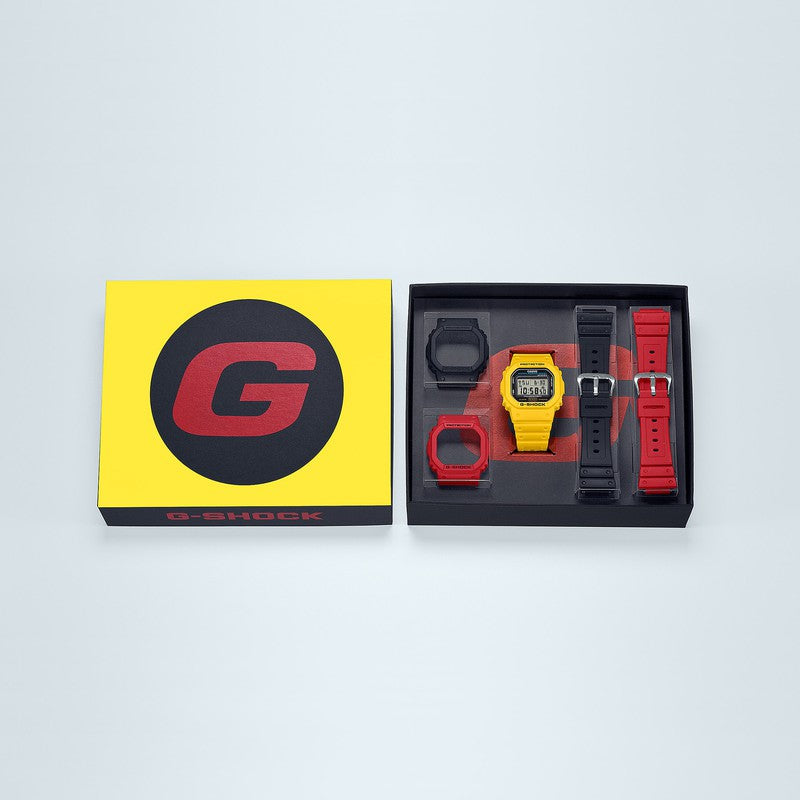 CASIO G-SHOCK THE ORIGIN - Color Origin Tributes (yellow banana) SPECIAL PACK 3 STRAPS — Ansicht 3
