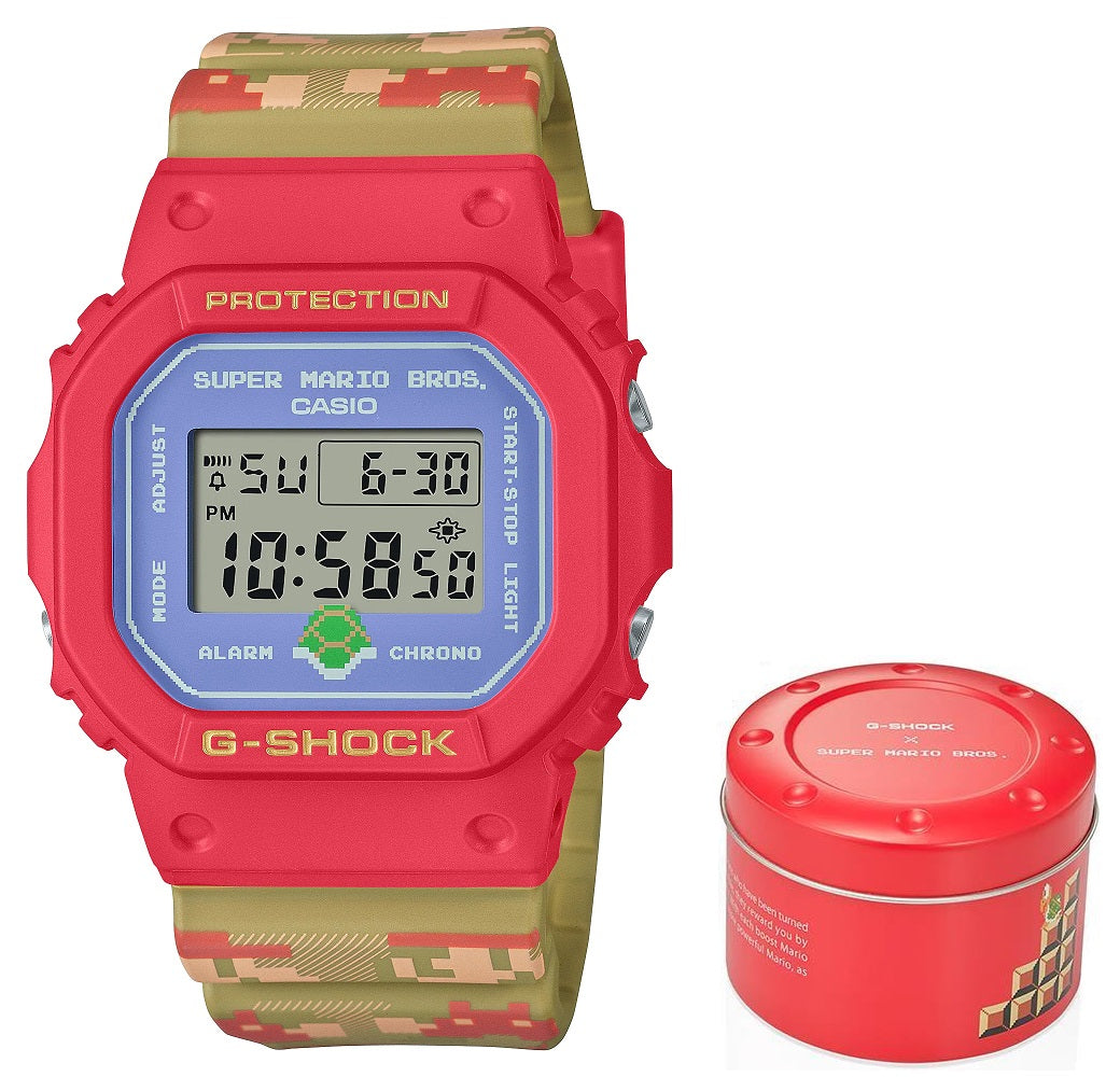 CASIO G-SHOCK SUPER MARIO BROS LIMITED EDITION Special Pack. — Ansicht 1