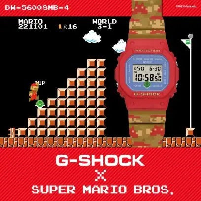CASIO G-SHOCK SUPER MARIO BROS LIMITED EDITION Special Pack. — Ansicht 6