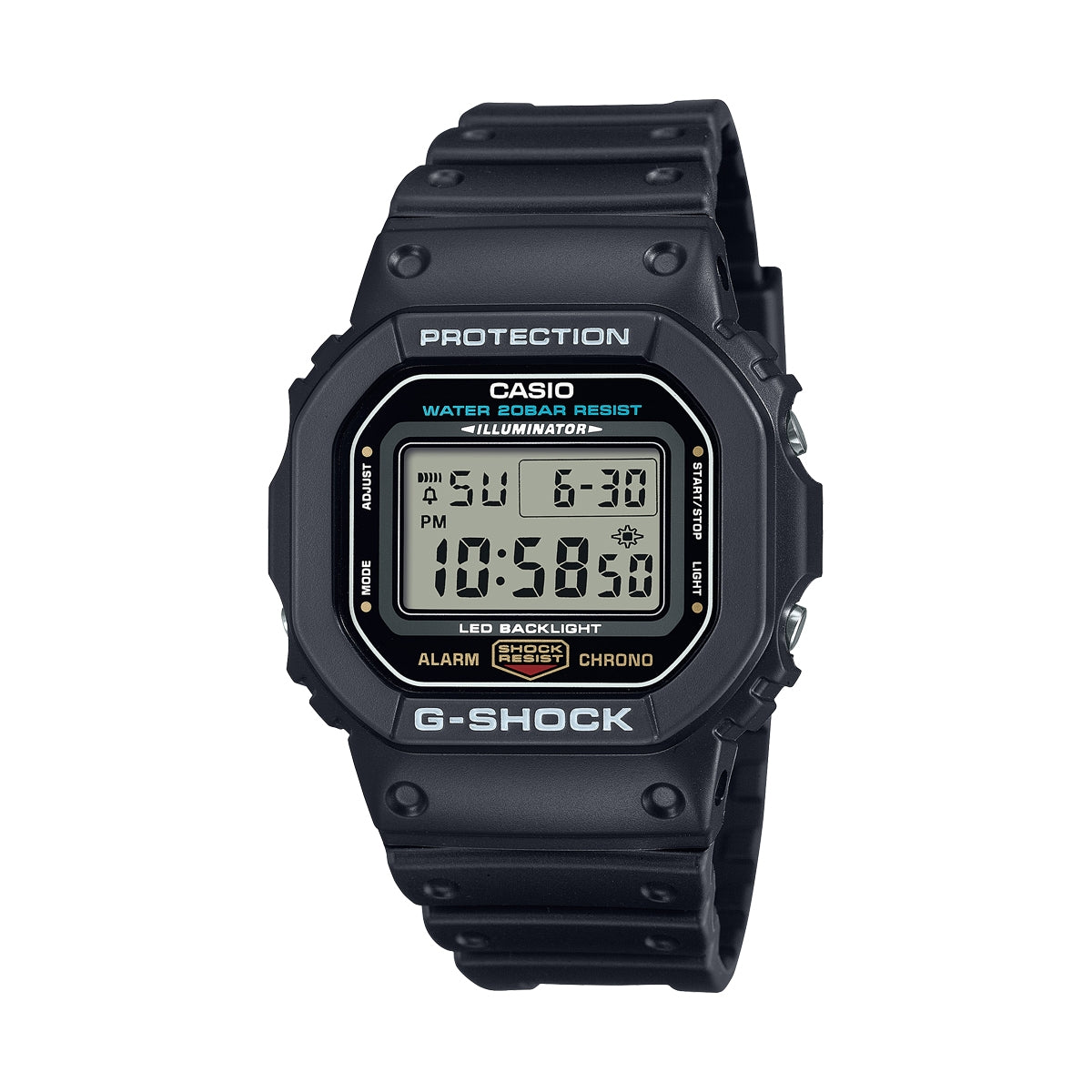 CASIO G-SHOCK THE ORIGIN - BLOCK BLACK SERIE — Ansicht 1