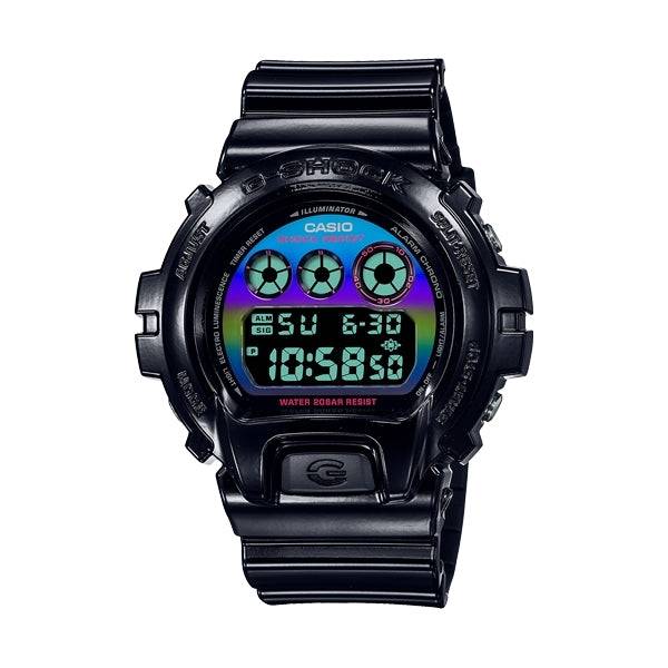 CASIO G-SHOCK OVERSIZE - VIRTUAL BLACK RAINBOW SERIE — Ansicht 1