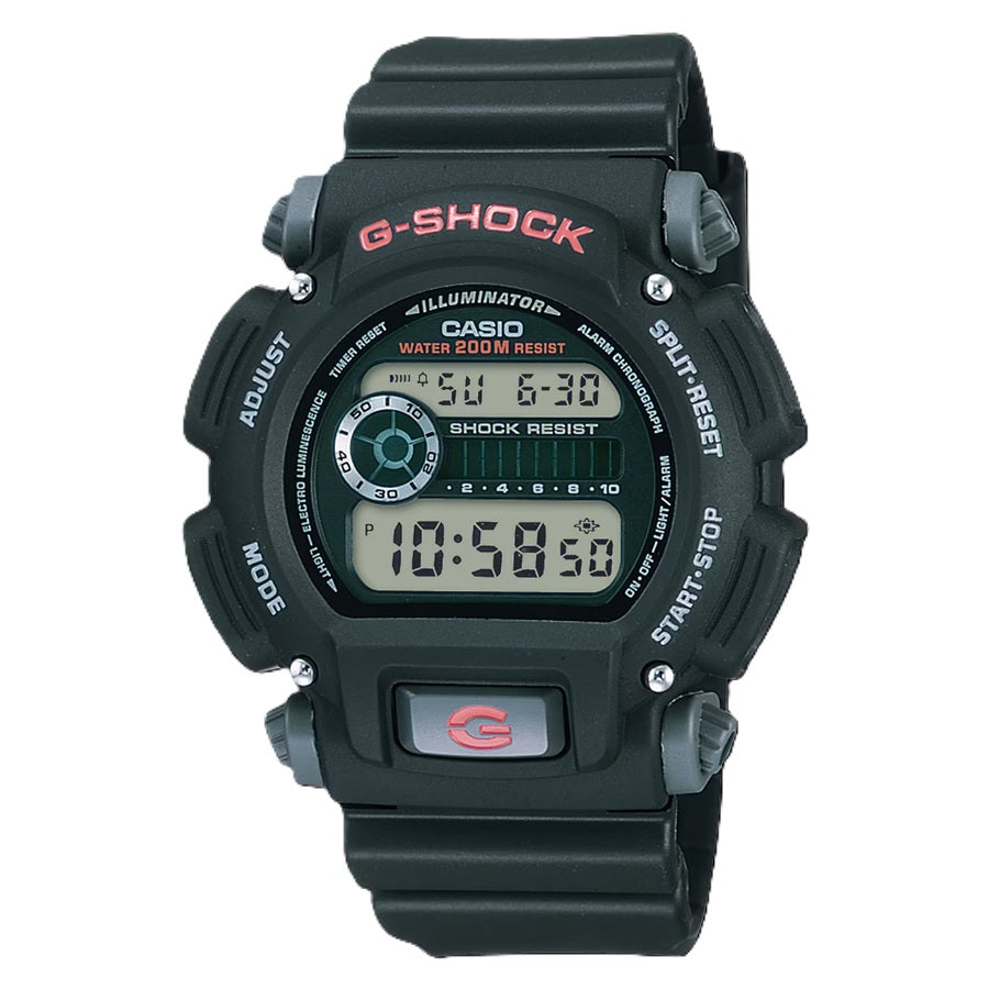 CASIO G-SHOCK DIGITAL SERIE - BLACK — Ansicht 1
