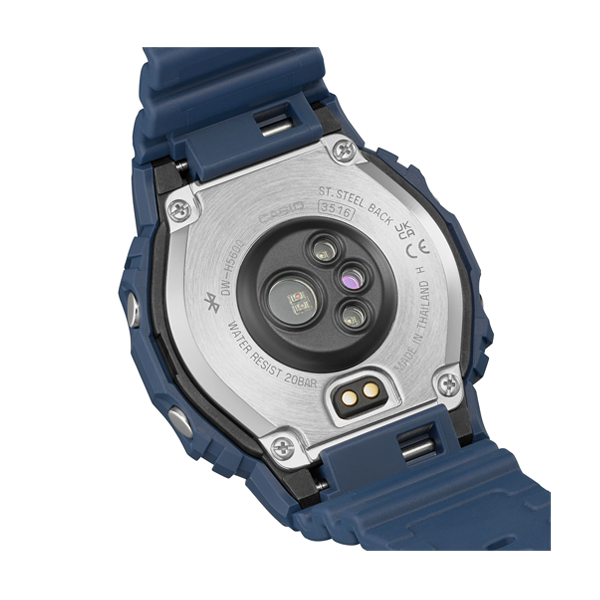 CASIO G-SHOCK G-SQUAD THE ORIGIN Blue w. Metal bezel - HEART RATE SERIE — Ansicht 5
