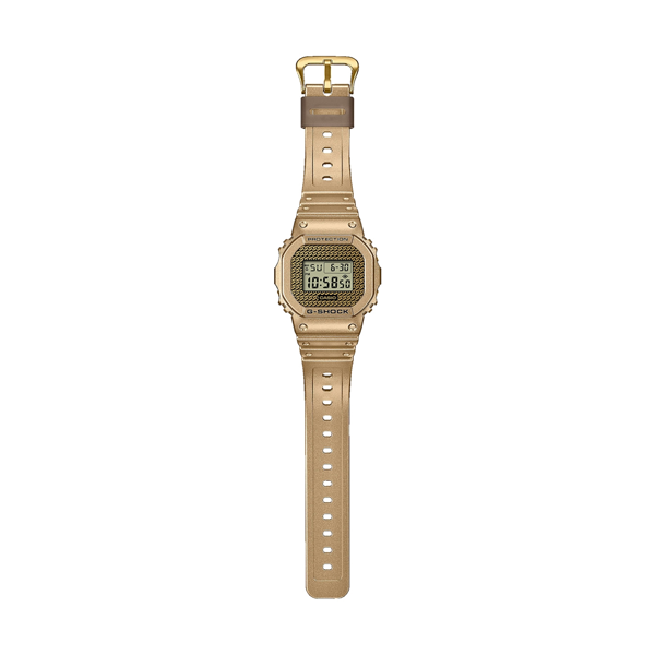 CASIO G-SHOCK THE ORIGIN - GOLD CHAIN Limited Edt. Special Pack + 2 Extra straps + 2 Extra Bezels — Ansicht 3