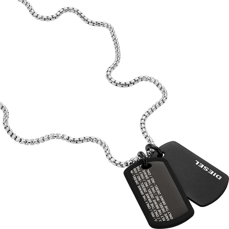 DIESEL JEWELS DOUBLE DOGTAGS — Ansicht 1