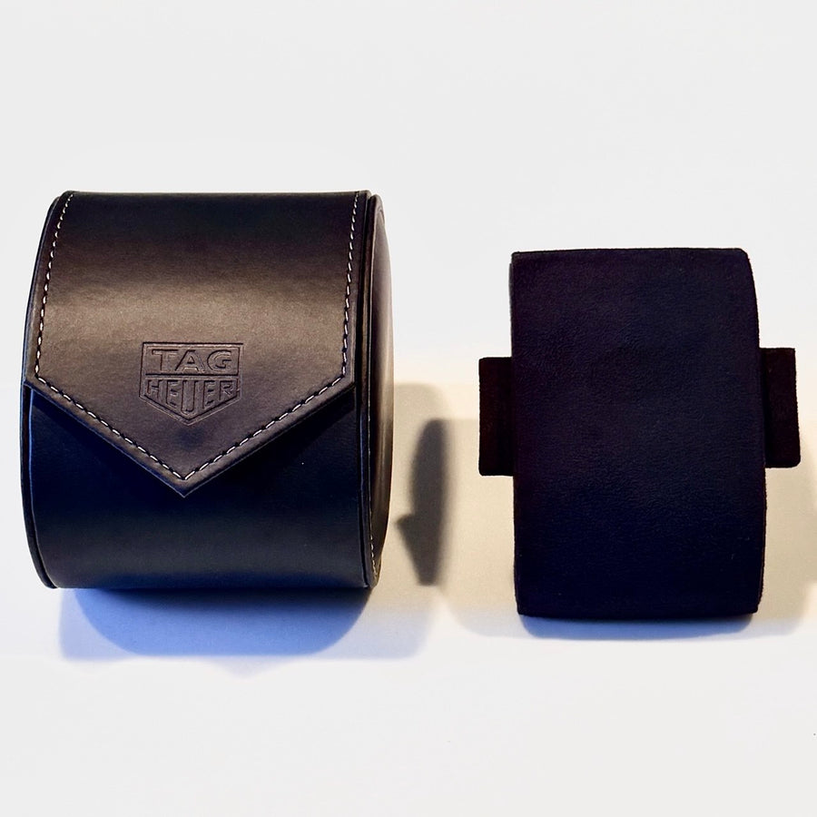 TAG HEUR BOX + LEATHER TRAVEL POUCH — Ansicht 2