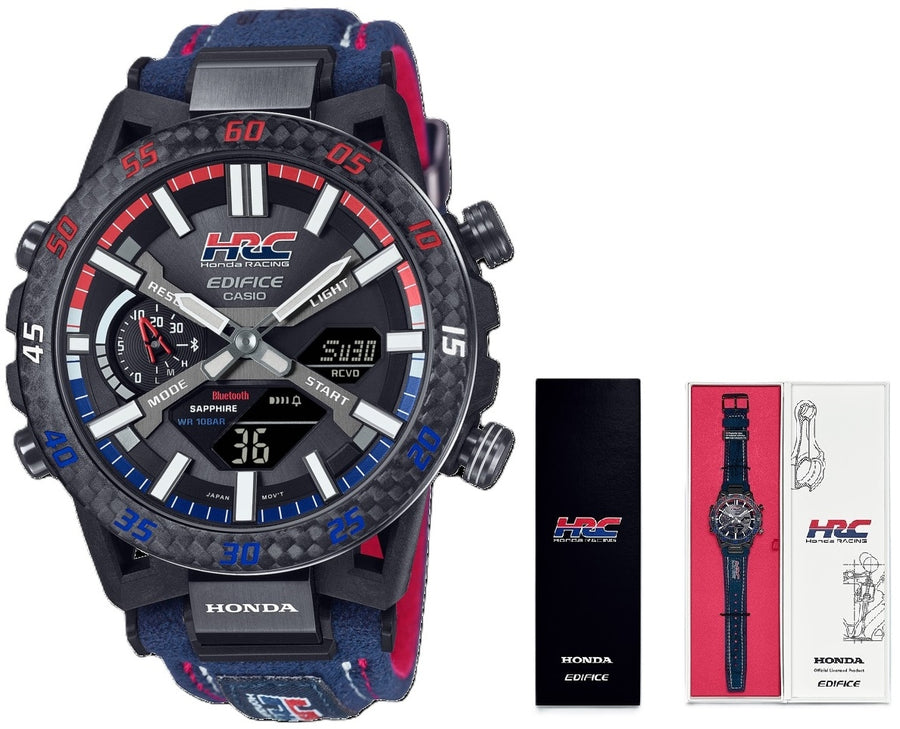 CASIO EDIFICE SOSPENSIONE CARBON - HONDA RACING SPECIAL Bluetooth Tough Solar — Ansicht 1