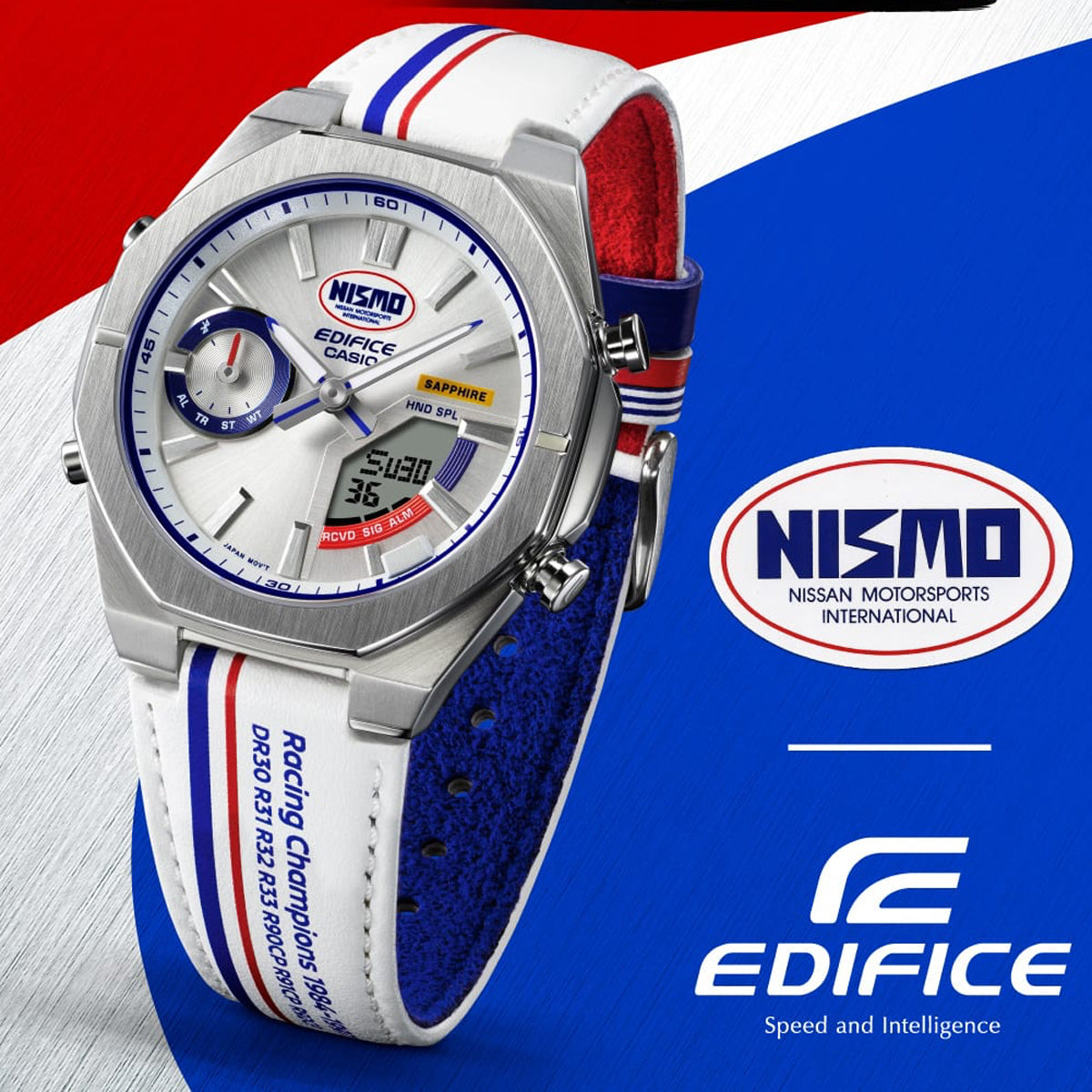 CASIO EDIFICE Smartphone Link NISMO HERITAGE - Nissan's motorsport 40th Anniversary Ltd. Edt. — Ansicht 11