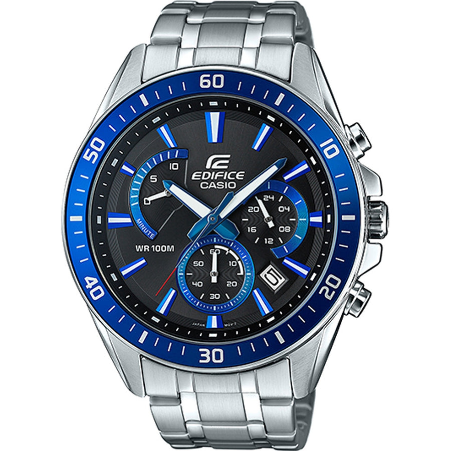 CASIO EDIFICE RETROGRADE CHRONOGRAPH XL - BLUE RACING — Ansicht 1