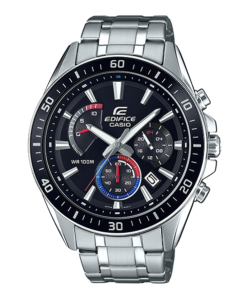 CASIO EDIFICE RETROGRADE CHRONOGRAPH XL - RACING BLACK — Ansicht 1