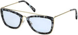 EMILIO PUCCI SUNGLASSES EP0044-O COLOURED HAVANA — Ansicht 1