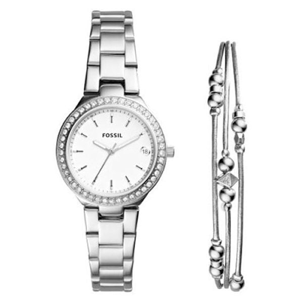 FOSSIL SILVERTONE BLANE + BRACELET — Ansicht 1