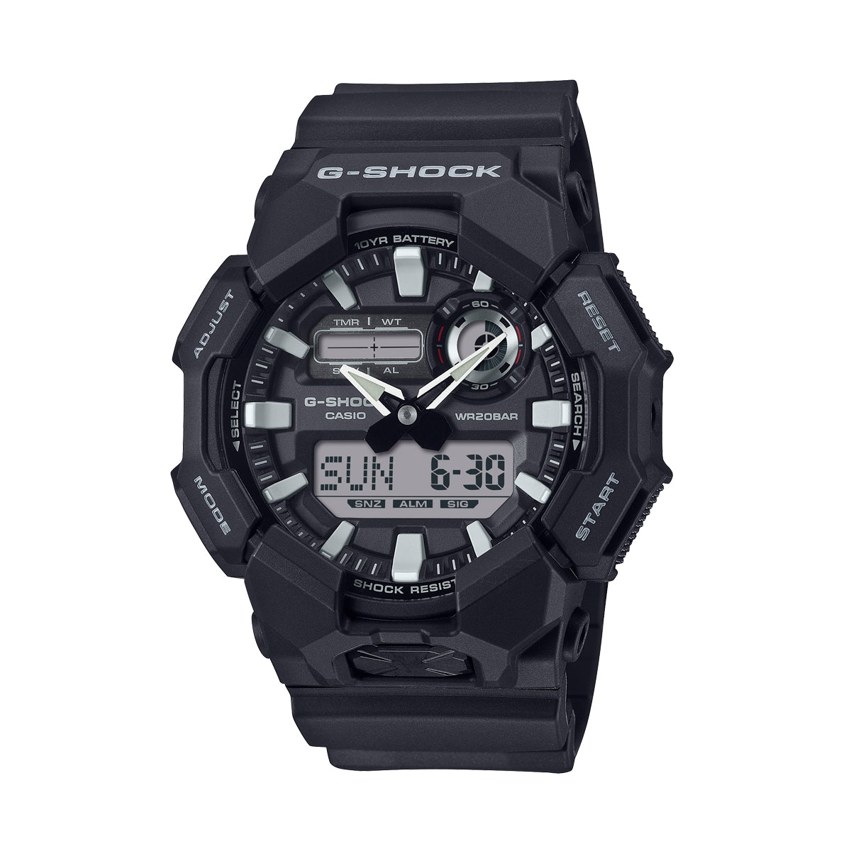 CASIO G-SHOCK NEW RUGGED BASIC Digital 10-Year Battery — Ansicht 1