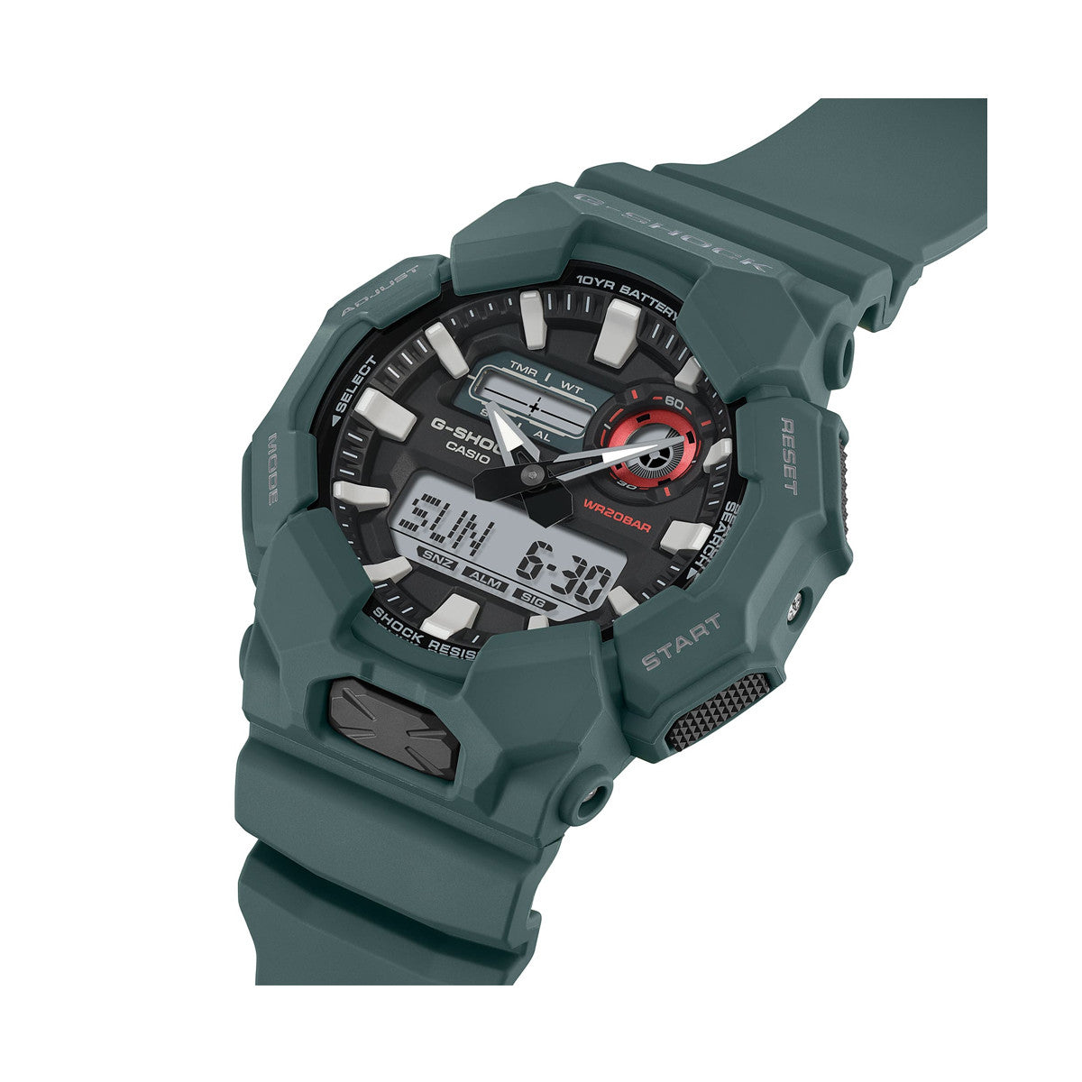 CASIO G-SHOCK NEW RUGGED BASIC Analog-Digital 10-Year Battery — Ansicht 3