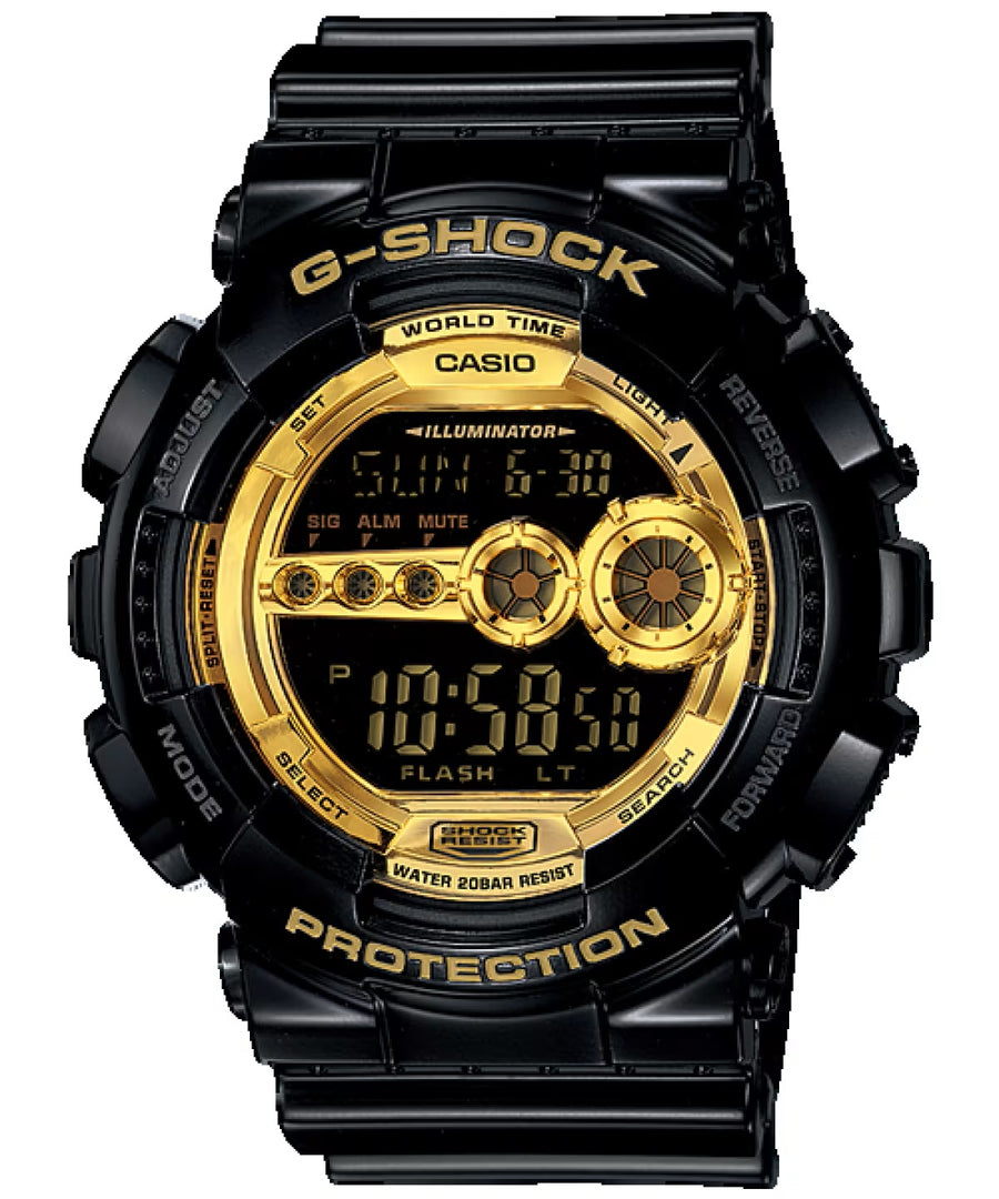 CASIO G-SHOCK OVERSIZE - GOLD BLACK SERIE — Ansicht 1