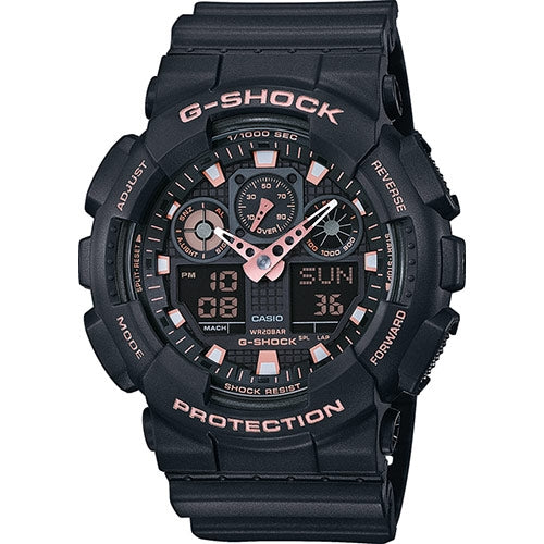 CASIO G-SHOCK GA-100GBX-1A4ER — Ansicht 1