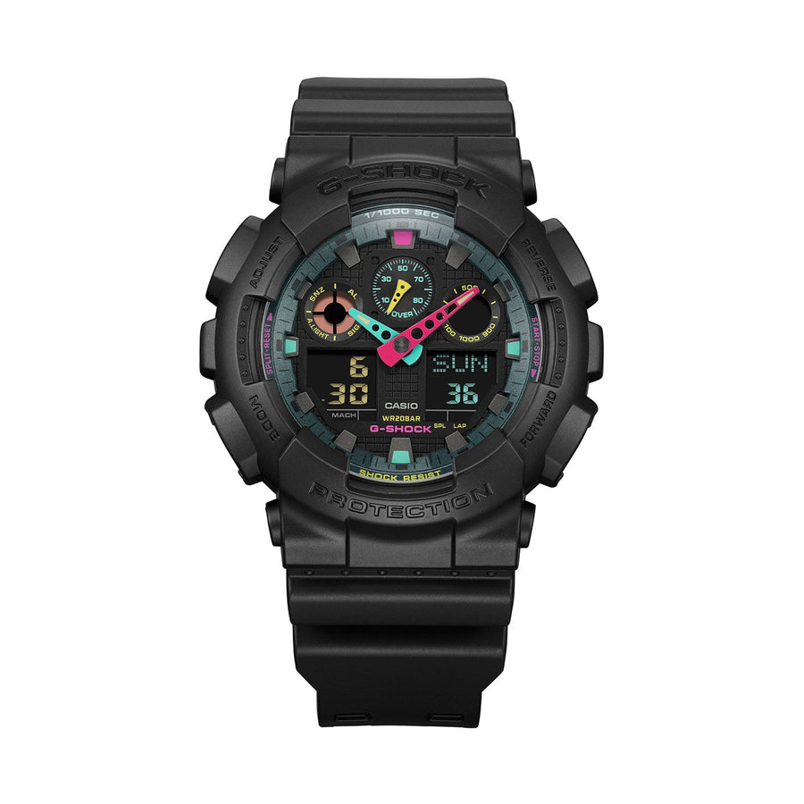 CASIO G-SHOCK OVERSIZE - MATTE FLUO SERIE - BLACK — Ansicht 2