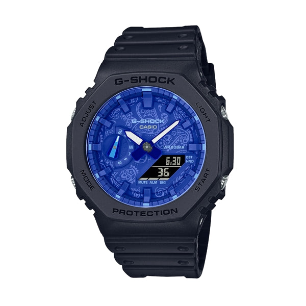CASIO G-SHOCK OAK - Blue Paisley Series — Ansicht 1