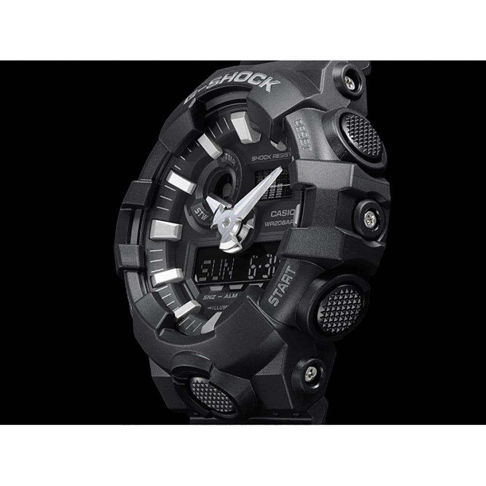 CASIO G-SHOCK OVERSIZED FULL BLACK — Ansicht 5
