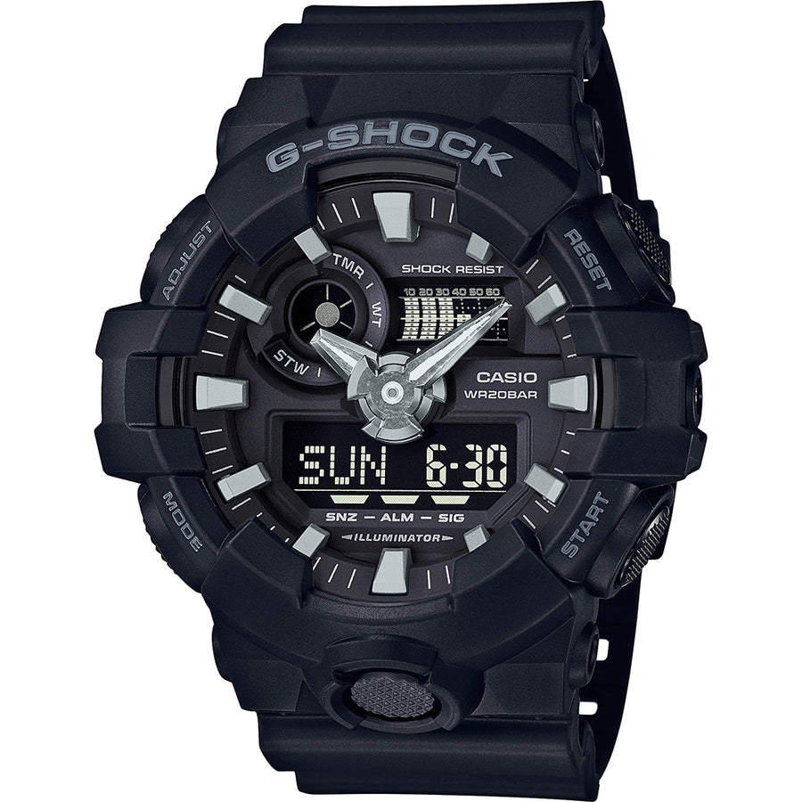 CASIO G-SHOCK OVERSIZED FULL BLACK — Ansicht 1
