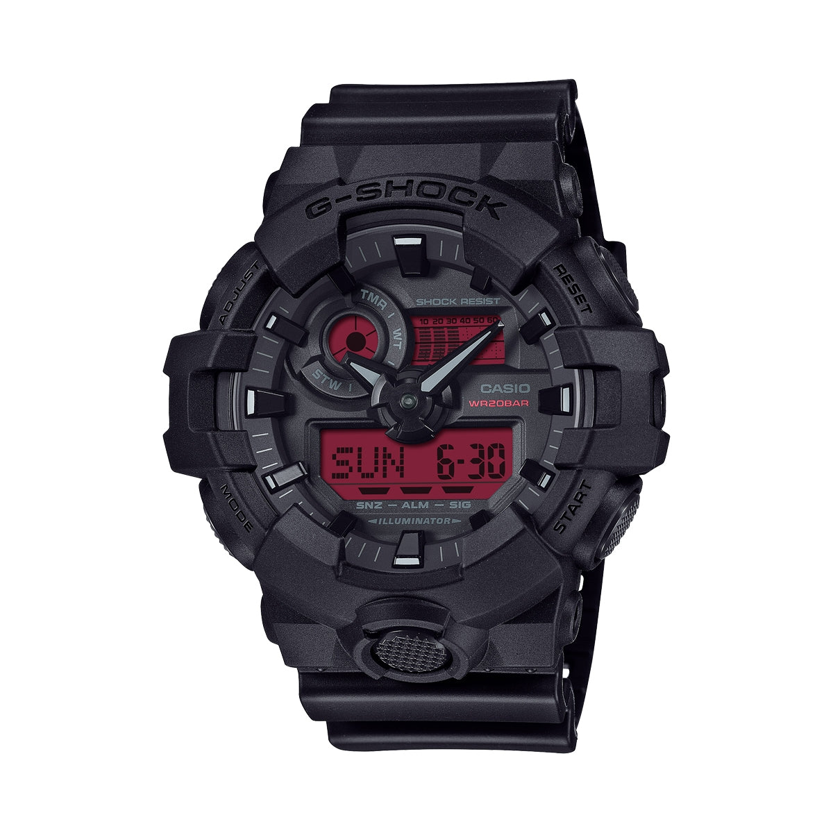 CASIO G-SHOCK OVERSIZED - BLACK AND BOLD SERIES — Ansicht 1