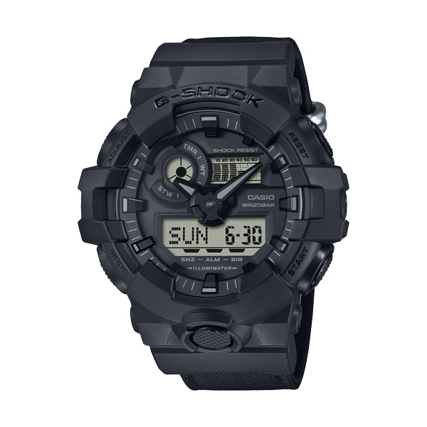 CASIO G-SHOCK BOLD - BLACK CORDURA ECO FABRIC STRAP SERIE — Ansicht 1