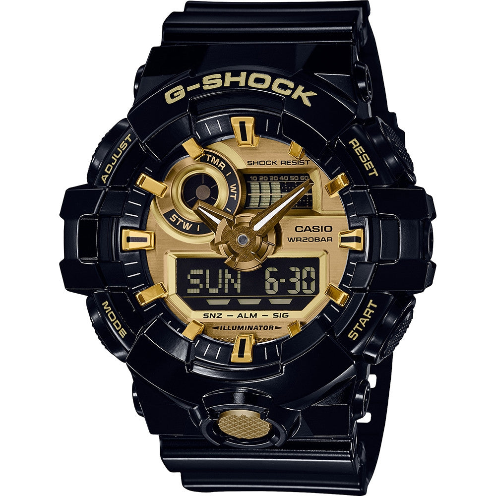 CASIO G-SHOCK STREET GOLD BLACK — Ansicht 1