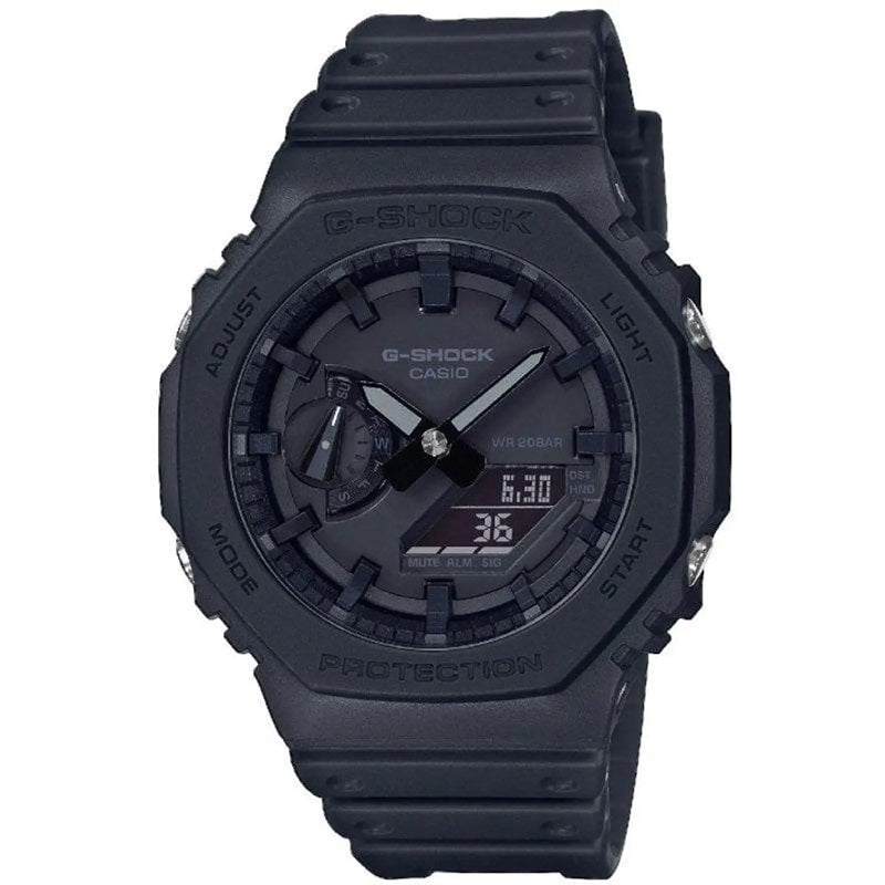 CASIO G-SHOCK NEW OAK ALL BLACK - Tough Solar, Bluetooth — Ansicht 1