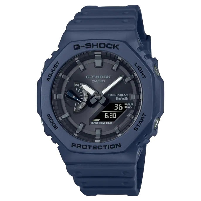 CASIO G-SHOCK NEW OAK Navy Blue - Tough Solar, Bluetooth — Ansicht 1