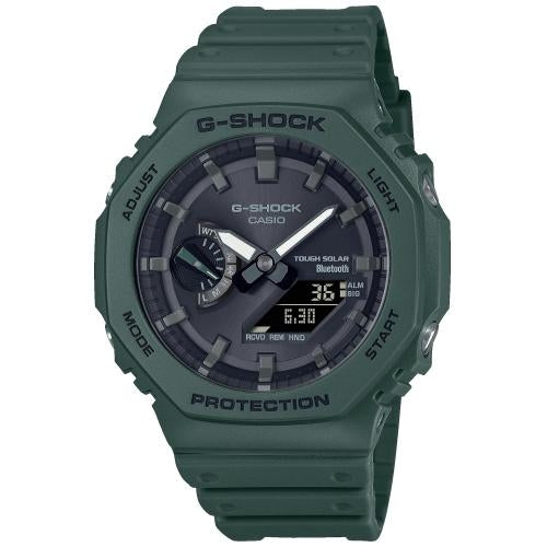 CASIO G-SHOCK NEW OAK Forest Green - Tough Solar, Bluetooth — Ansicht 1