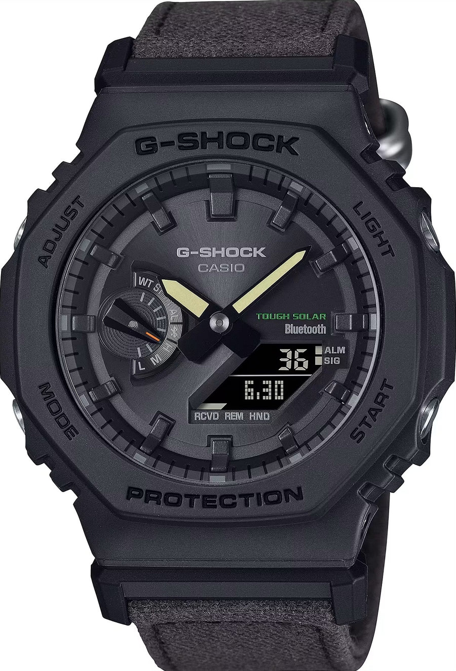 CASIO G-SHOCK NEW OAK Coffee Brown - Tough Solar, Bluetooth® - NATURAL COEXIST Serie, TRUECOTTON® strap — Ansicht 1