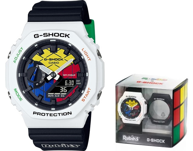 CASIO G-SHOCK Rubik's Limited Edition — Ansicht 1