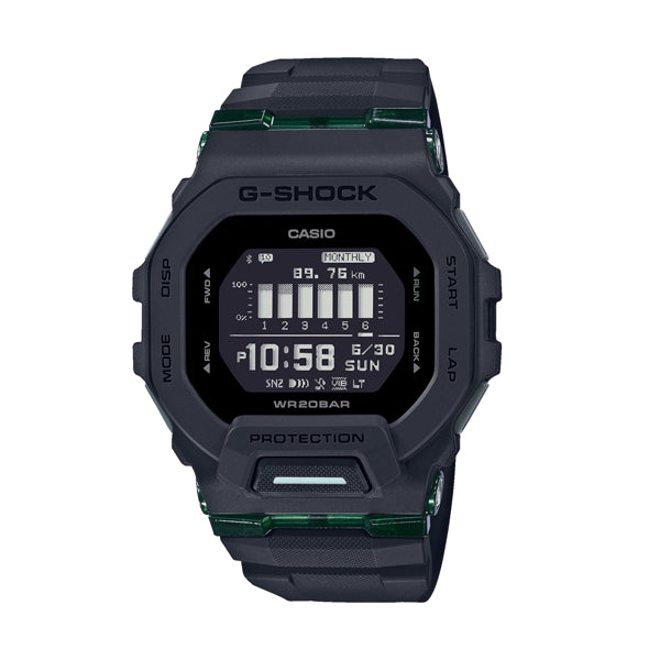 CASIO G-SHOCK G-SQUAD Step Tracker Bluetooth® - BLACK - URBAN MOVE UTILITY SERIE — Ansicht 1