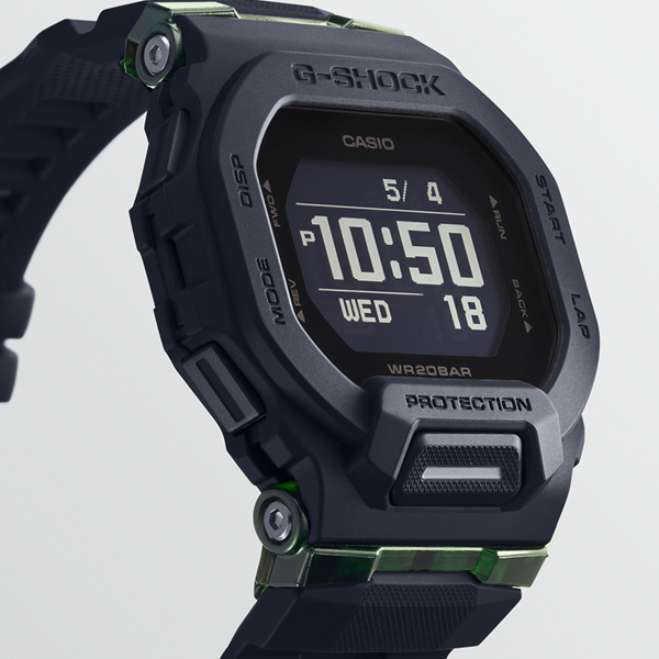 CASIO G-SHOCK G-SQUAD Step Tracker Bluetooth® - BLACK - URBAN MOVE UTILITY SERIE — Ansicht 2