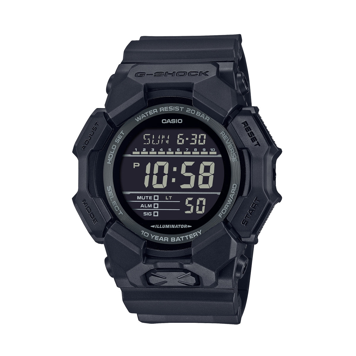 CASIO G-SHOCK GRAND DIGIT - BLACK — Ansicht 1
