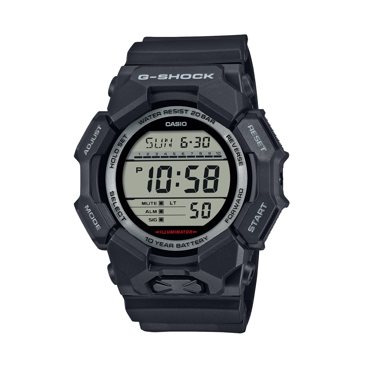 CASIO G-SHOCK GRAND DIGIT - BLACK — Ansicht 1