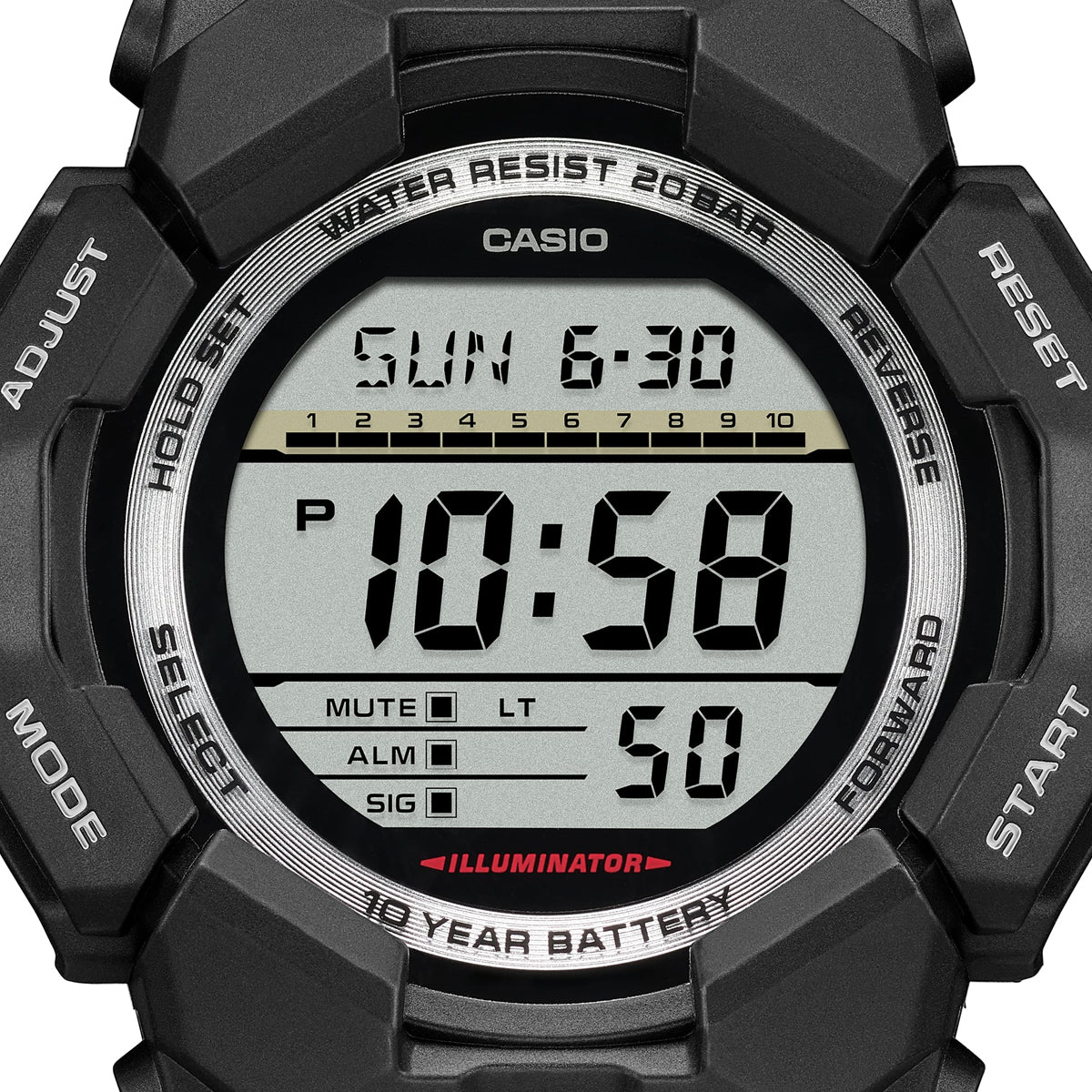 CASIO G-SHOCK GRAND DIGIT - BLACK — Ansicht 13