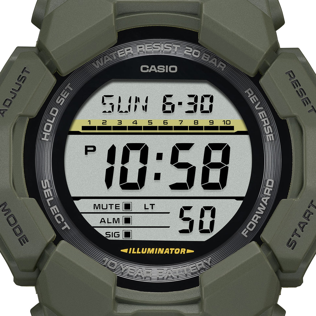 CASIO G-SHOCK GRAND DIGIT - GREEN — Ansicht 11