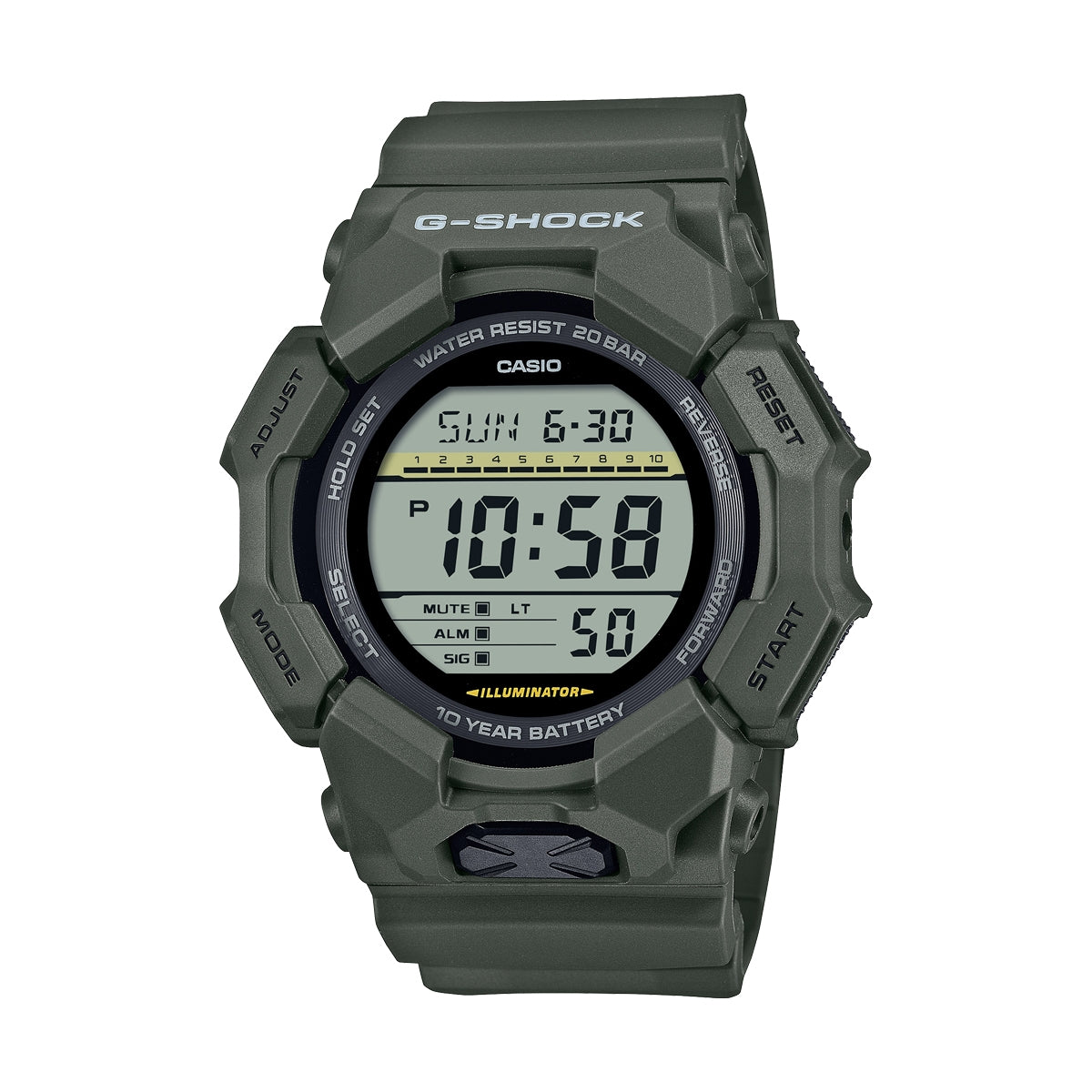 CASIO G-SHOCK GRAND DIGIT - GREEN — Ansicht 1