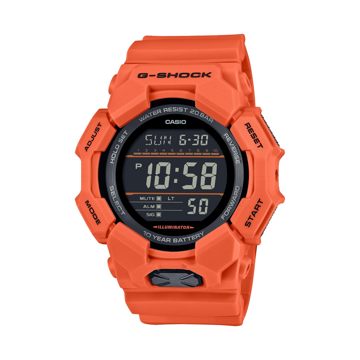CASIO G-SHOCK GRAND DIGIT - ORANGE — Ansicht 1