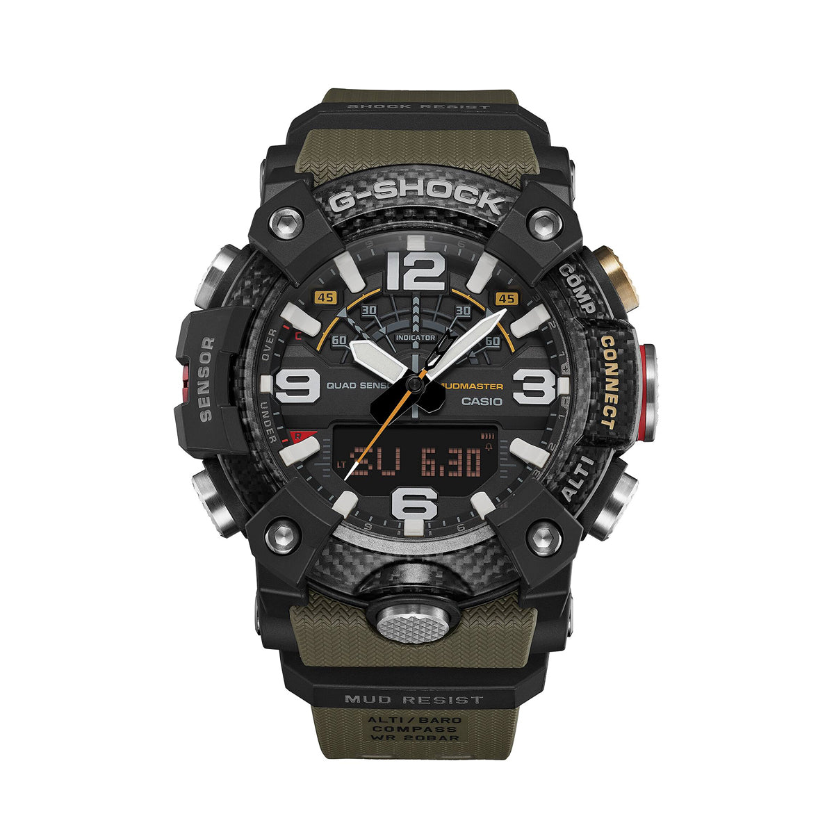 CASIO G-SHOCK MASTER OF G MUDMASTER - QUAD SENSOR — Ansicht 2