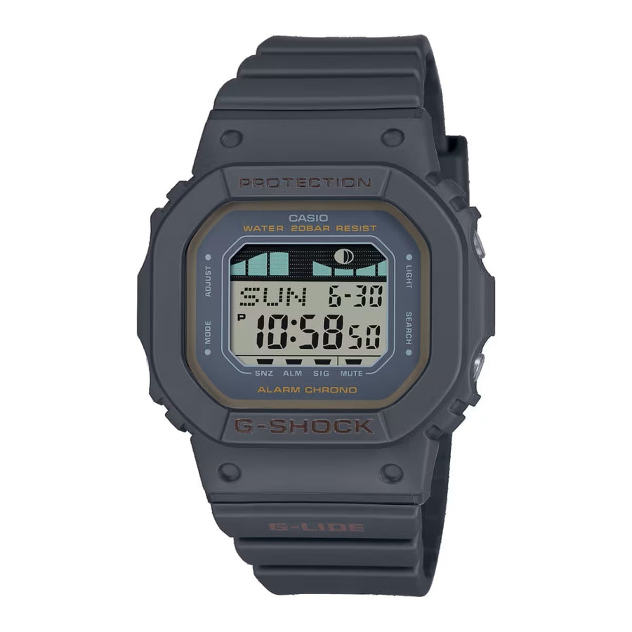 CASIO G-SHOCK G-LIDE Black - SURF TIDE GRAPHS — Ansicht 1