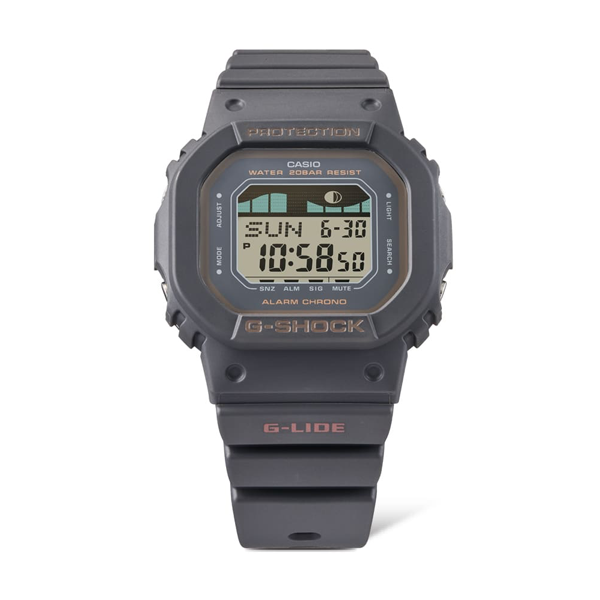 CASIO G-SHOCK G-LIDE Black - SURF TIDE GRAPHS — Ansicht 3
