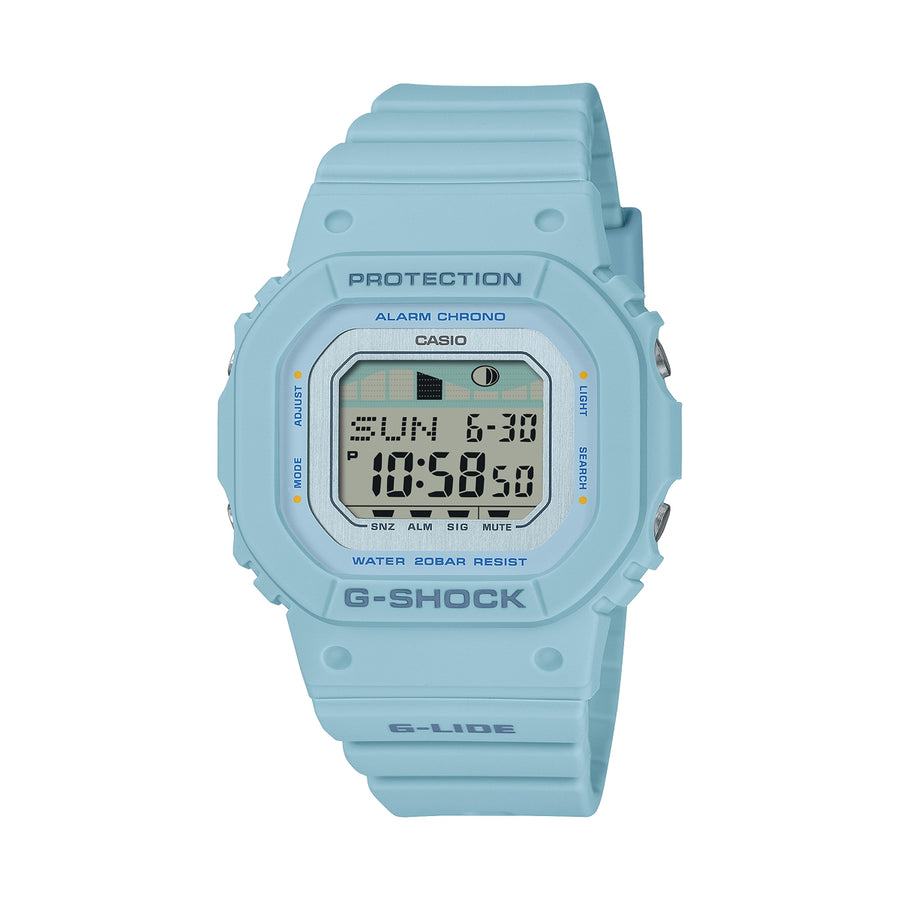 CASIO G-SHOCK G-LIDE Mid-Blue - SURF TIDE GRAPHS — Ansicht 1