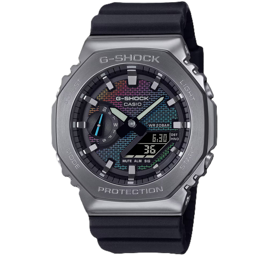G-SHOCK OAK METAL COVERED - RAINBOW BRICK WALL SERIE — Ansicht 1