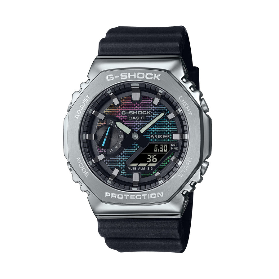 CASIO G-SHOCK OAK METAL COVERED - RAINBOW BRICK WALL SERIE — Ansicht 1
