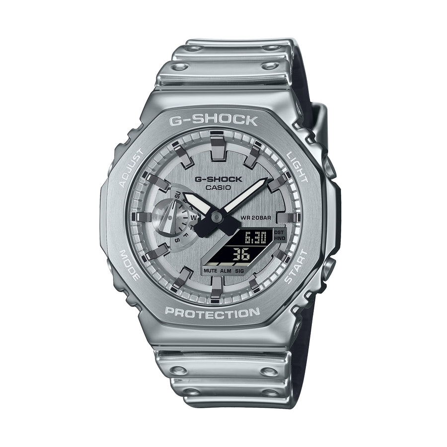CASIO G-SHOCK G-STEEL - FINE METALLIC SERIES - SILVER — Ansicht 1