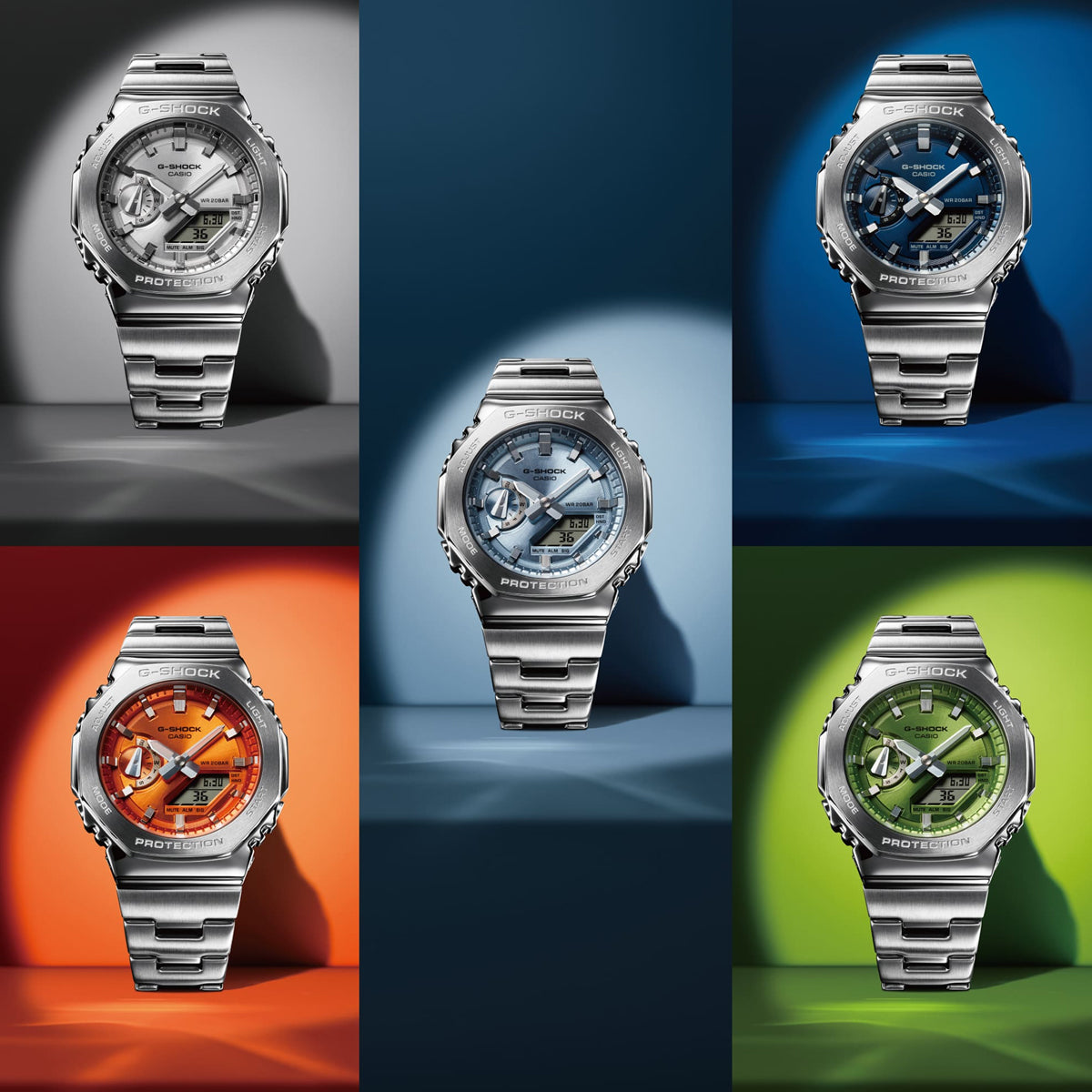 CASIO G-SHOCK OAK G-STEEL CLASSIC SILVER — Ansicht 12